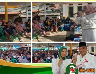 Ribuan Warga Sambut Kampanye Perdana Widia Ningsih