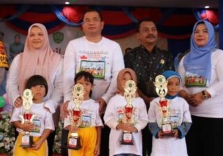 Pj.Walikota Padangsidimpuan H.Tumanggor Hadiri Peringatan Hari Anak Nasional 2024