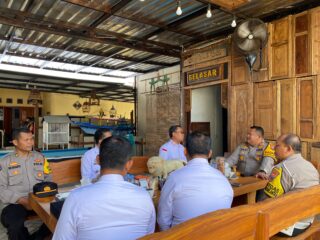 Wujud Sinergi Polres dan Lapas Pamekasan, Kapolres Terima Kunjungan Ka Lapas Baru