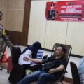 HUT Humas Polri Ke-73, Polres Pamekasan Gelar Donor Darah Sebagai Bentuk Kepedulian