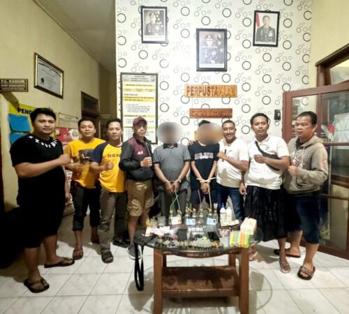 Meresahkan Masyarakat, Polsek Proppo Ungkap 2 Pelaku Kasus Narkoba