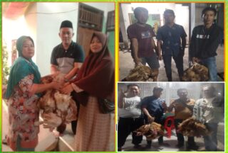 Alhamdulillah, Bantuan 10 Ekor Ayam untuk Warga yang Kena Musibah Kematian Sudah Mulai Digelontorkan Paslon BZ-WIN