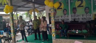 Dampingi Bursah-Widia Kampanye, Kak Wari Pesankan Masyarakat Talang Lapangan Agar Memilih Pemimpin yang Dekat dengan Masyarakat