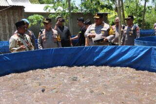 Dukung Asta Cita Polres Pamekasan Petakan Lahan Pertanian dan Perikanan di Desa Blumbungan untuk Ketahanan Pangan Nasional