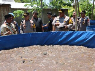 Dukung Asta Cita Polres Pamekasan Petakan Lahan Pertanian dan Perikanan di Desa Blumbungan untuk Ketahanan Pangan Nasional