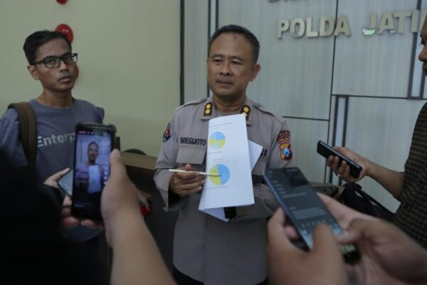 Polda Jatim Berhasil Tekan Kasus Curas Hingga 90 Persen Selama Sepekan