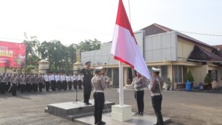 10 November, Polres Pamekasan Gelar Upacara Hari Pahlawan Nasional