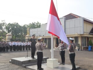 10 November, Polres Pamekasan Gelar Upacara Hari Pahlawan Nasional