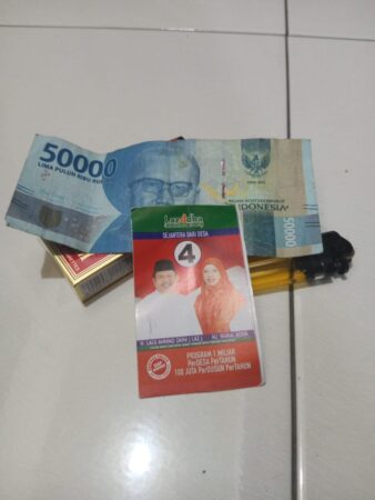 Jelang Pencoblosan Dugaan Politik Uang Paslon Lazadha Marak di Lombok Barat