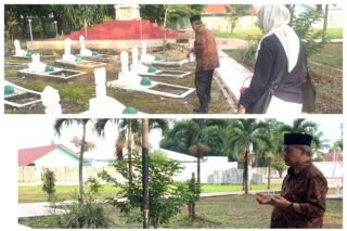 Cabup Bursah Zarnubi Tabur Bunga Dan Do’a Di Makam Pahlawan Lahat