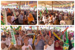 Warga Lematang jaya Siap Pilih BZ-WIN :”Pemimpin Yang Peduli Dengan Rakyat”