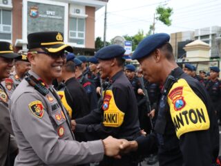 Apel Pelepasan BKO Brimob, Wakapolres Pamekasan Ucapkan Apresiasi Atas Dedikasi Serta Loyalitas Personel Brimob