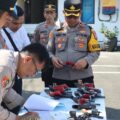 Pengawasan Dan Pengendalian, Wakapolres Pamekasan Lakukan Pengecekan Senpi Anggotanya