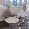 Bhabinkamtibmas Pulau Sabira Jalin Silaturahmi dengan Tokoh Masyarakat Demi Tingkatkan Kamtibmas