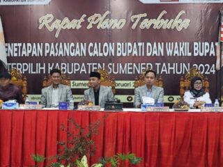 KPU Sumenep Gelar Rapat Pleno Terbuka untuk Tetapkan Fauzi-Imam sebagai Bupati-Wabup Terpilih pada Pilkada 2024