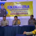 Pastikan Harkamtibmas Ramadhan Kondusif Di Wilayah Jajaran Polsek Pantai Utara, Kapolres Lakukan Kunker