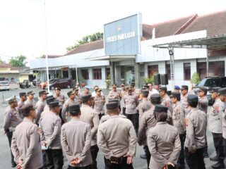 Penekanan Kapolres Pamekasan Kepada Kapolsek jajaran, Tingkatkan Blue Light Patrol