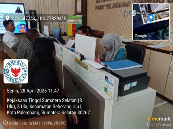 LAPDU Gratifikasi Tindak Korupsi Kades Ketuan Jaya Musi Rawas Telah Diterima Oleh KEJATI Sumatera Selatan