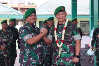 Lepas Sambut Jabatan Dandim 0736/Kab Batang: Letkol INF Ahmad Alam Budiman Serahkan Tongkat Kepemimpinan