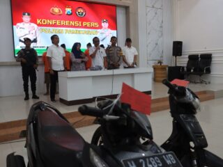 Meresahkan Masyarakat, 4 Pencuri Motor Ditangkap Tim Opsnal Polres Pamekasan