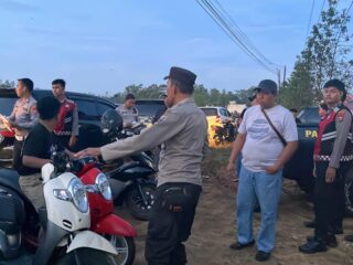 Razia Balap Liar di Desa Lebbek Pakong, Polisi Amankan 13 Unit R2