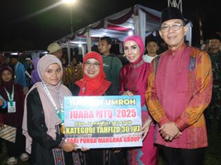 Kafilah Kecamatan Sayur Matinggi Raih juara  umum MTQ Ke-57  Tapsel