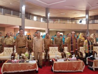 Ketua TP PKK Tapsel Sambut Tim Supervisi Provsu, Dorong Penguatan Peran Keluarga