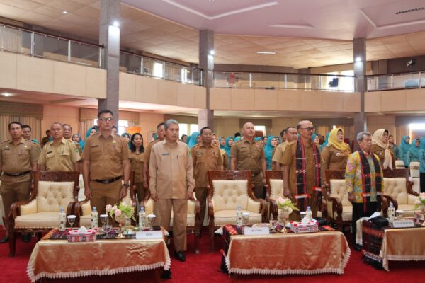 Ketua TP PKK Tapsel Sambut Tim Supervisi Provsu, Dorong Penguatan Peran Keluarga