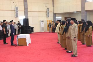 Bupati Tapsel Pasaribu Melantik  21 Guru  Jadi Kepala Sekolah