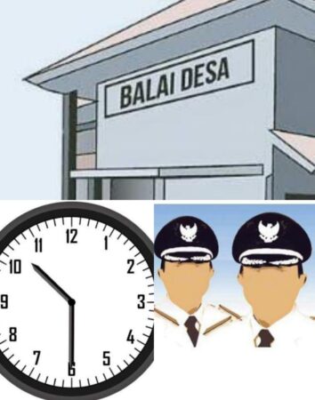 Perlunya Disiplin dan Tanggung jawab Kepala Desa. Apakah Jam Kerja Sudah Ditaati ???