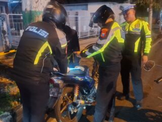 Cegah Aksi Balap Liar, Polres Pamekasan Gelar Hunting Harkamtibmas dan Behasil Mengamankan 27 Unit R2