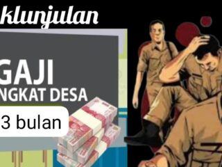Pembayaran Gaji Perangkat Desa Klunjukan Kec Sragi Telat 3 bulan