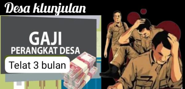 Pembayaran Gaji Perangkat Desa Klunjukan Kec Sragi Telat 3 bulan