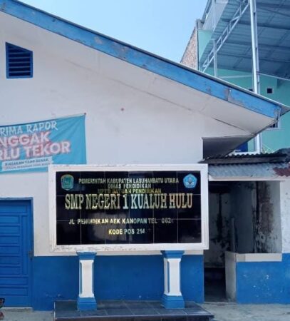 Masyarakat Meminta Kejari Memeriksa Kepsek SMPN 1 Kualuh Hulu Terkait Dana Bos