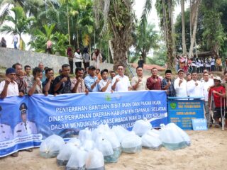 Gus Irawan Pasaribu Melalui Program unggulan Target 1000 Kolam Di Tapsel