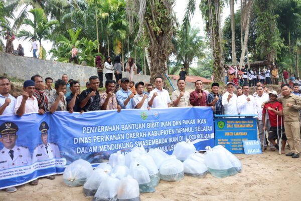 Gus Irawan Pasaribu Melalui Program unggulan Target 1000 Kolam Di Tapsel