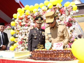 Diusia Ke -79 Polri  Polres Tapsel  Contoh Nyata Bersinergi  Pemerintah Daerah  dapat Berjalan Harmonis  Kepada Masyarakat Tapsel