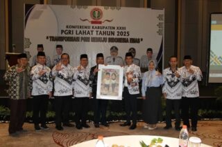 Konferensi Kabupaten XXIII PGRI Lahat Tahun 2025 “Transformasi PRGI Menuju Indonesia Emas”