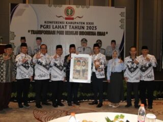 Konferensi Kabupaten XXIII PGRI Lahat Tahun 2025 "Transformasi PRGI Menuju Indonesia Emas"
