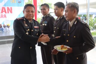 Puncak Rangkaian Hari Bhayangkara ke-79, Polres Pamekasan Gelar Tasyakuran Bersamaan Ultah Kapolres