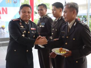 Puncak Rangkaian Hari Bhayangkara ke-79, Polres Pamekasan Gelar Tasyakuran Bersamaan Ultah Kapolres