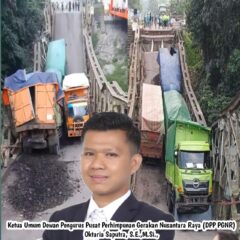 DPP PGNR: PT Mega Rizky Jaya Sejahtera Harus Bertanggung Jawab Atas Ambruknya Jembatan Muara Lawai