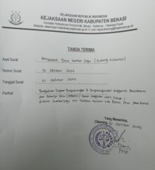 Kejari Cikarang Diminta Transparan Tangani Dugaan Penyelewengan APBDes SumberJaya