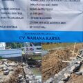 Proyek Normalisasi dan Senderan Sungai Buangan Desa Pucung Kab Pekalongan, Sudah Mulai Dikerjakan