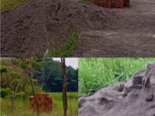 Material Sudah Ada, Proyek Jogging Trak Desa Watusalam Kab  Pekalongan Belum dikerjakan."Ada Apakah Dengan Birokrasi ?