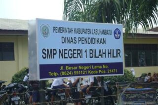 Dana Bos SMPN I Bilah Hilir Tahun Anggaran 2023-2024 diduga Di Korupsi