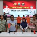 Meresahkan Masyarakat, Polisi Amankan 5 Pelaku Curanmor, 1 Pelaku Diberi Hadiah Timah Panas