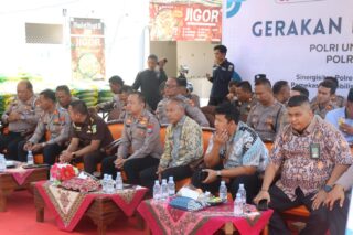 Wakapolres Pamekasan Mengikuti Giat Zoom Meeting Lounching Gerakan Pangan Murah Serentak