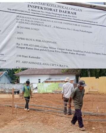 Proyek Gedung Inspektorat, Kota Pekalongan, Bahan Pertanyaan, dari Lelang, Kualitas, Keselamatan Kerja