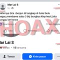 Waspada, Akun Facebook Palsu Mar Lai S Diduga Kerap Posting Informasi Yang Tidak Benar Terjadi